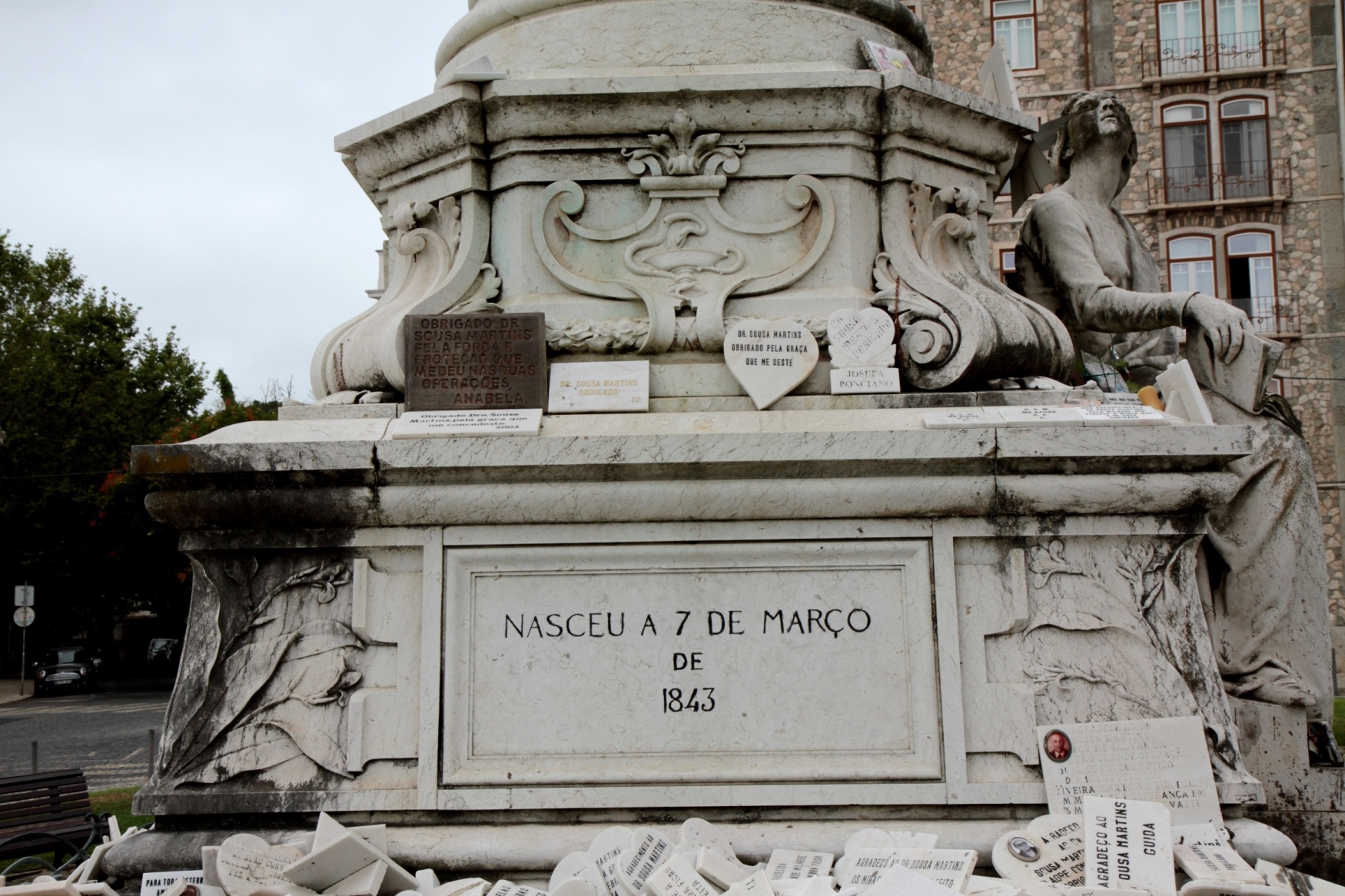José Tomás de Sousa Martins' statue, Lisbon - 05.JPG